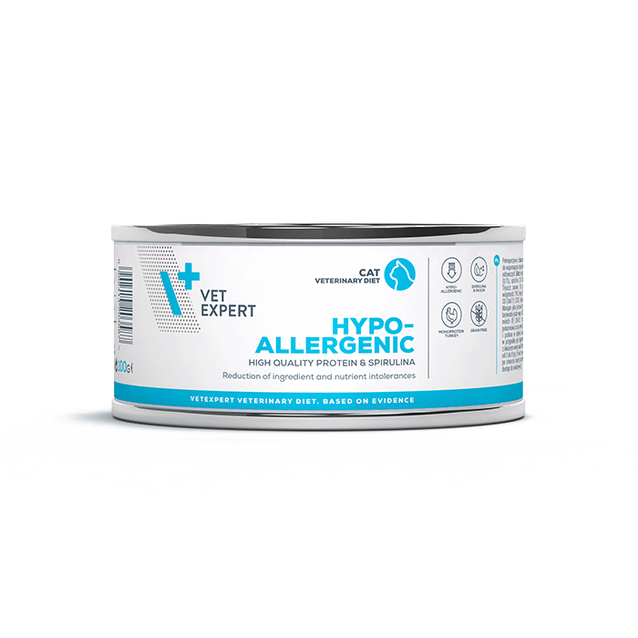 VET EXPERT Hypoallergenic cat konserbaki 100gr